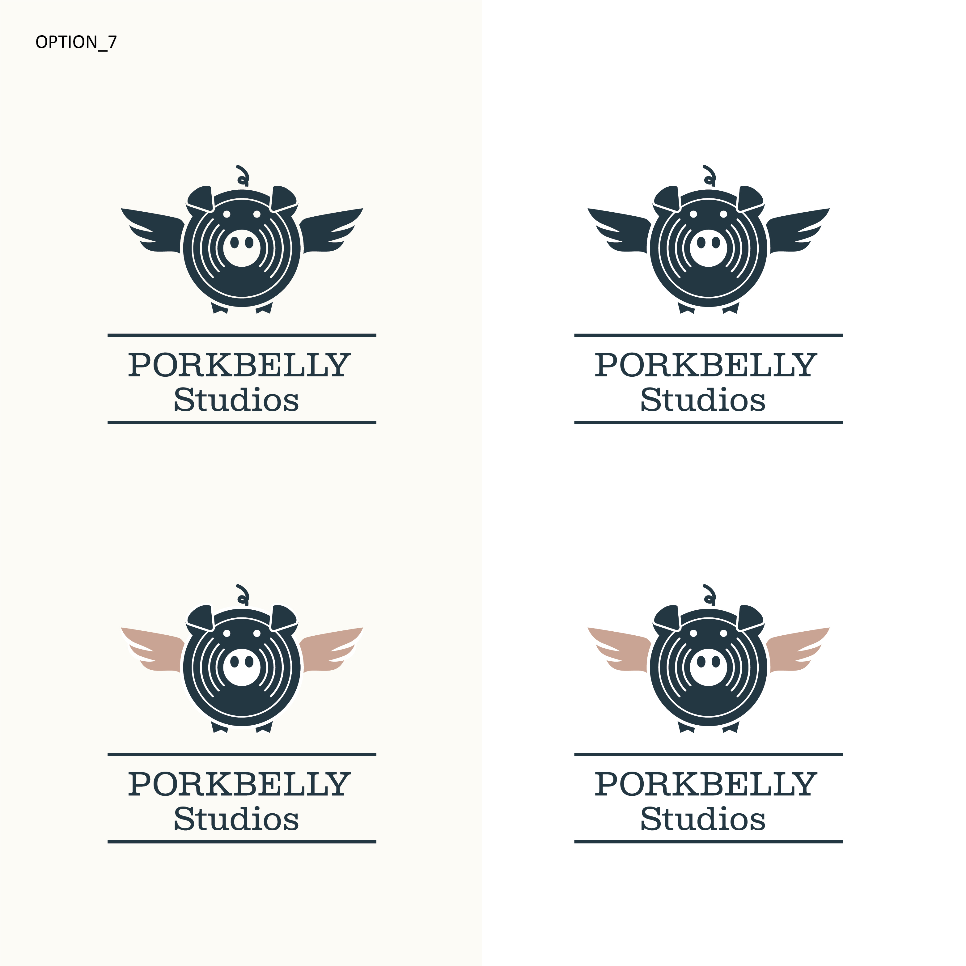 Logo Design by wageeshwari for Porkbelly Studios | Design #29912679