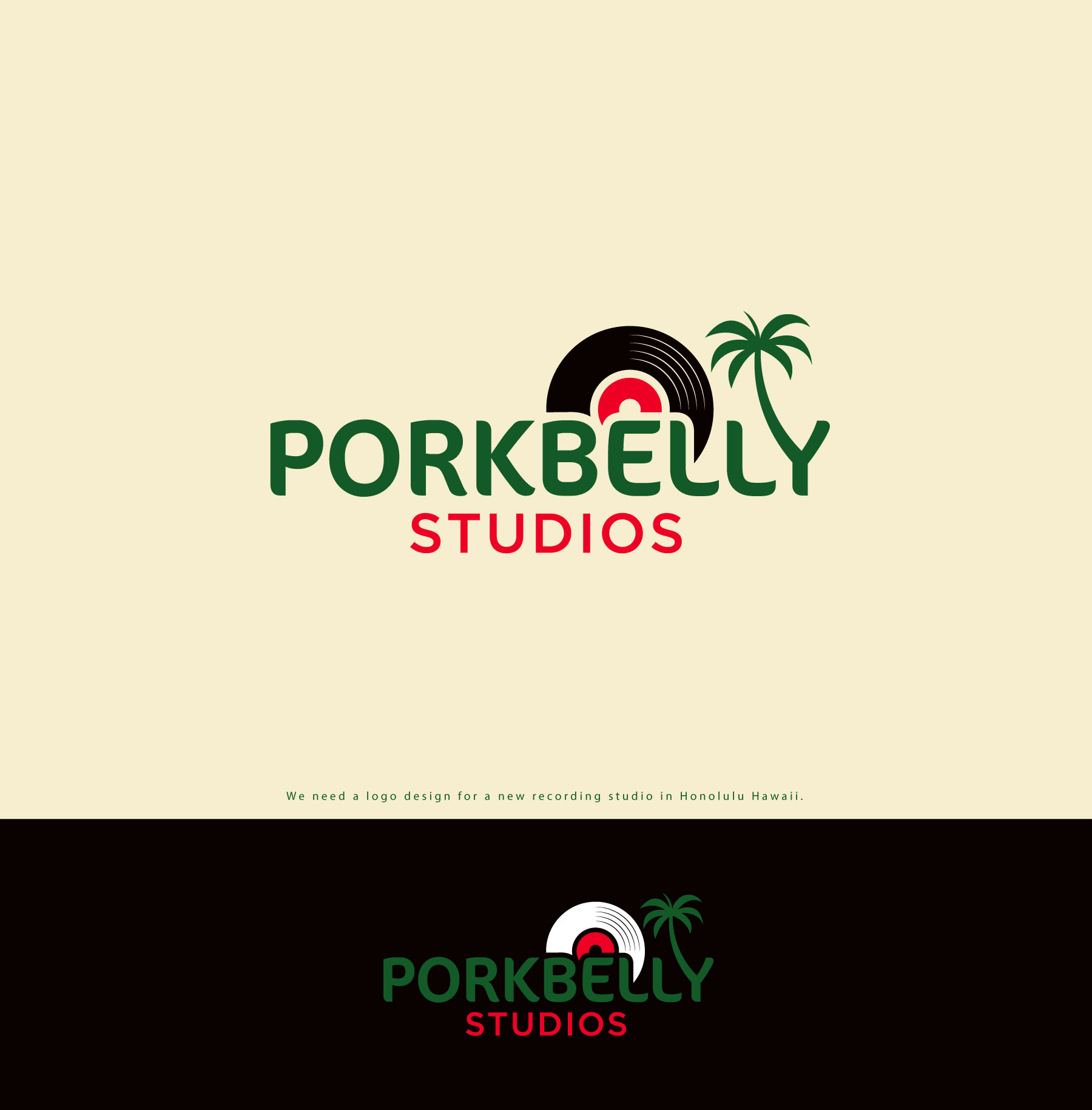 Logo Design by ecorokerz for Porkbelly Studios | Design #29884229