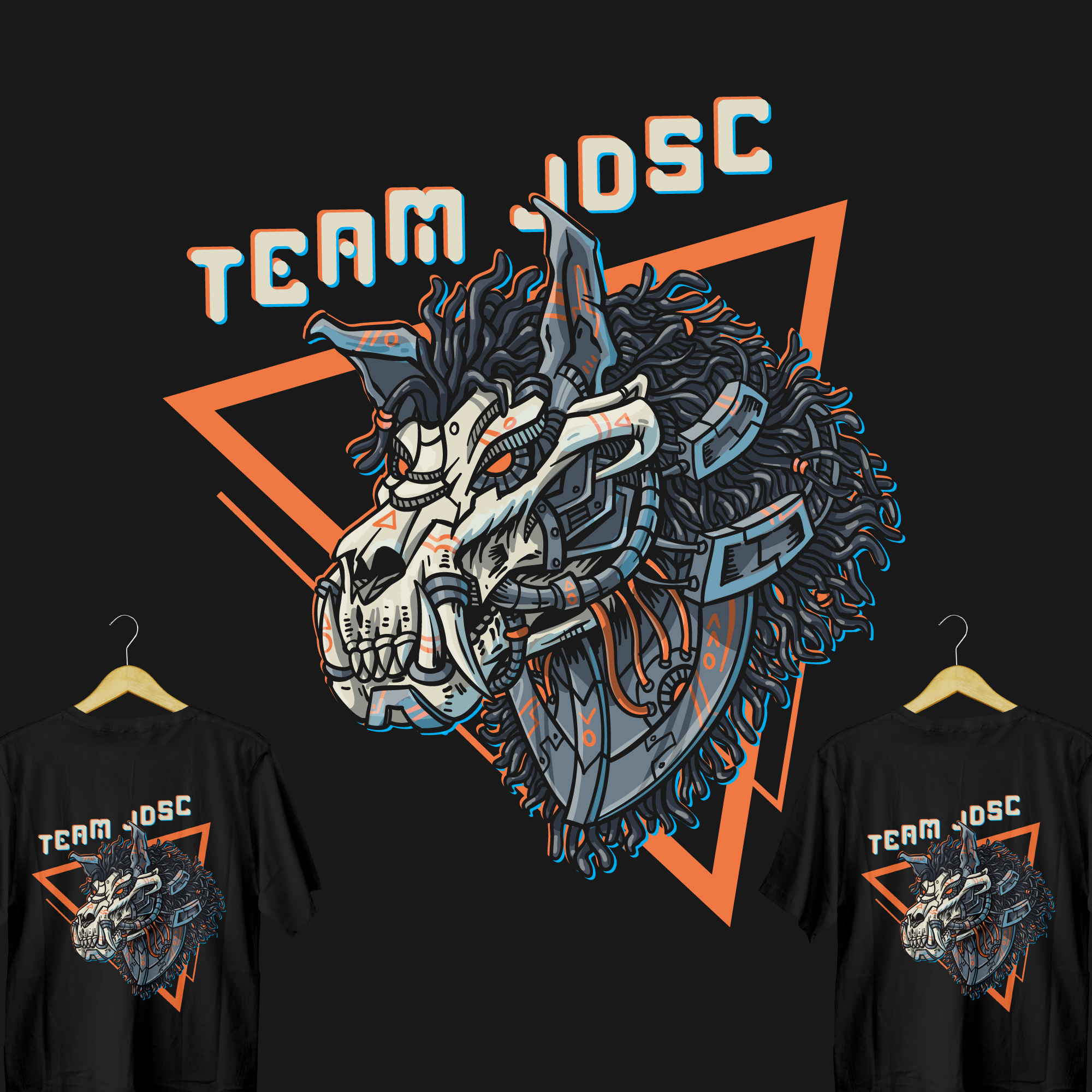 Logo Design by hanartall for Team JDSC | Design #29946872