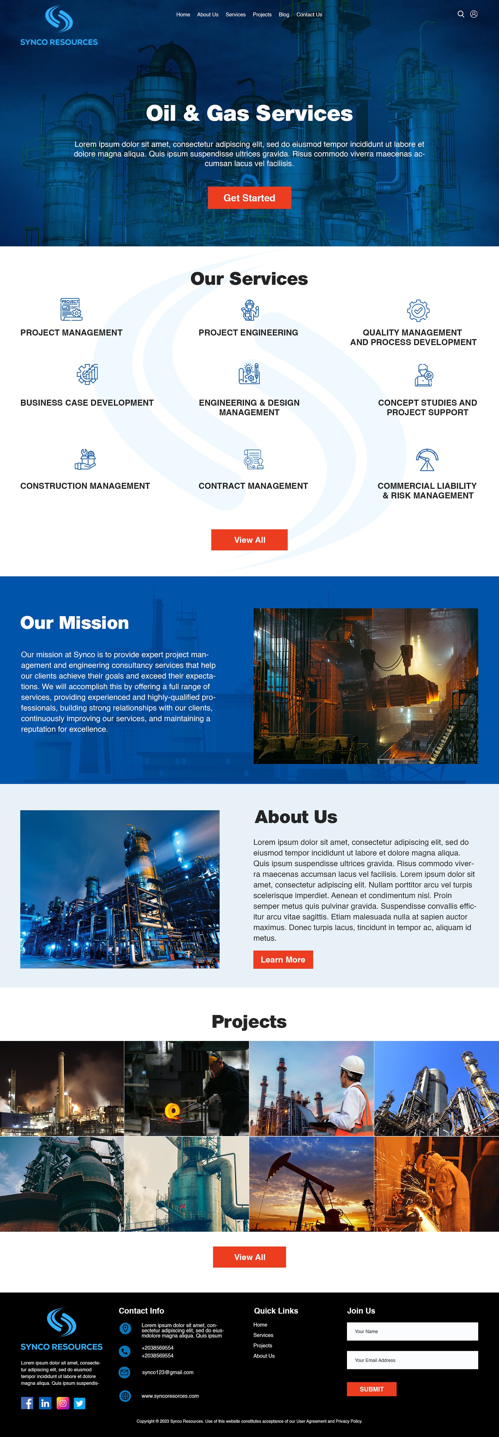 Web-Design von creative.bugs für SYNCO RESOURCES | Design #29886013