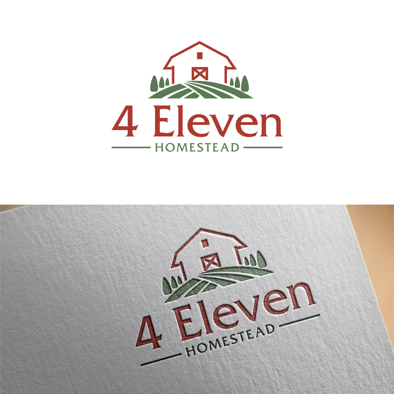 Logo-Design von LAXMI DESIGNHUB für 4 Eleven Homestead | Design #29886740