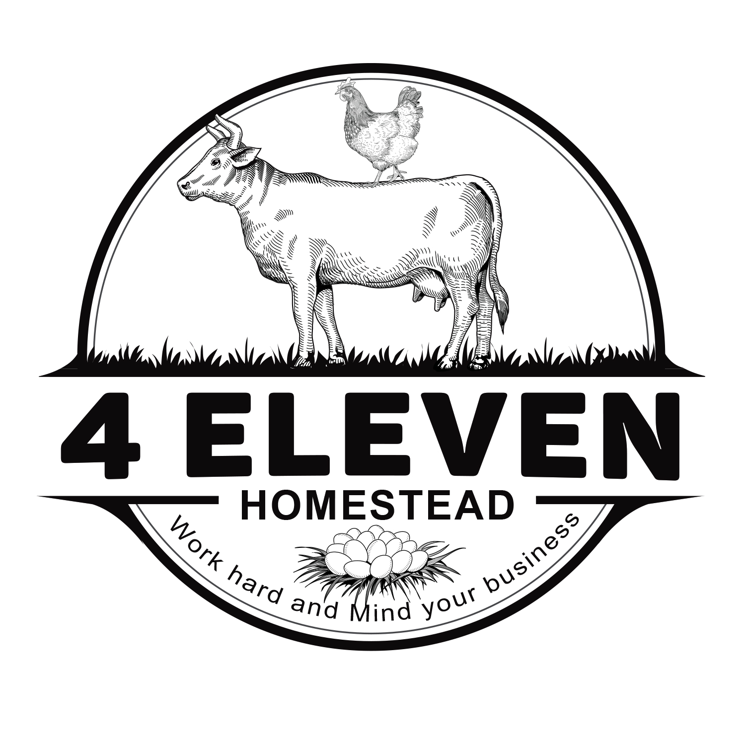 Logo-Design von pinoy_azkals71 für 4 Eleven Homestead | Design #29941082