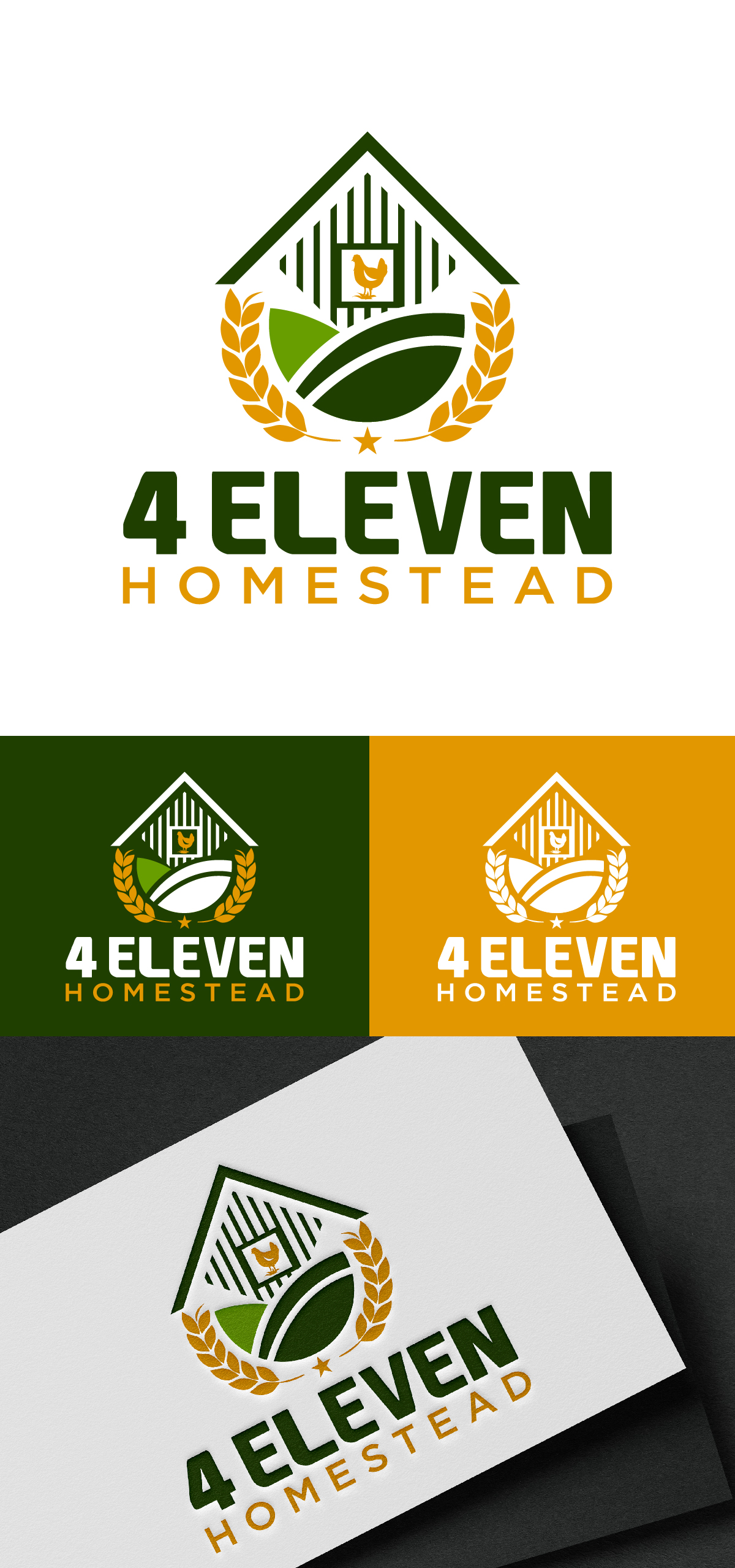 Logo-Design von DesignLima für 4 Eleven Homestead | Design #29888110
