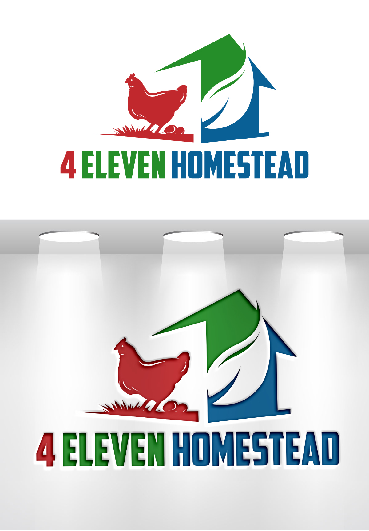 Logo-Design von DesignLima für 4 Eleven Homestead | Design #29888114