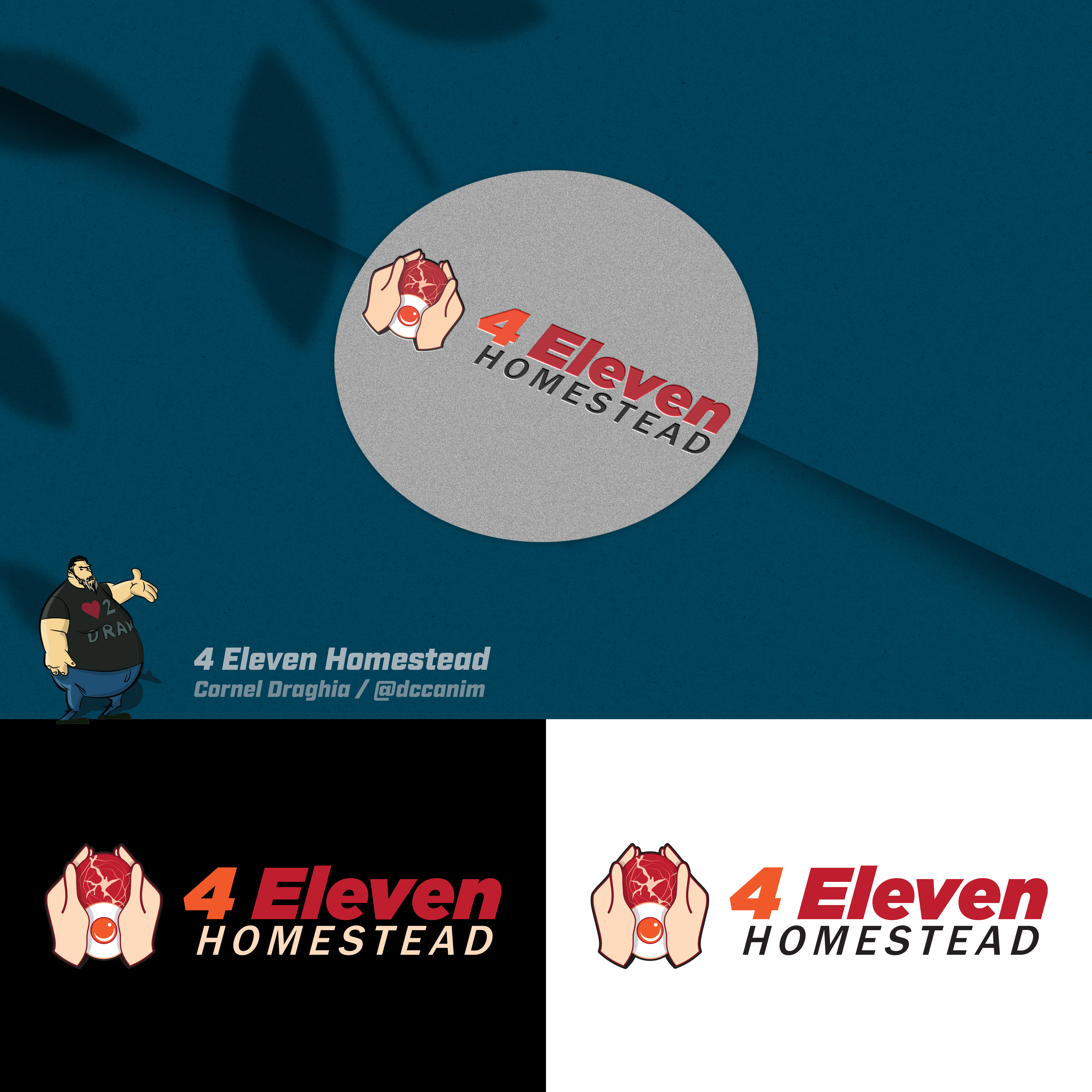 Logo-Design von dccanim für 4 Eleven Homestead | Design #29893524
