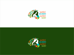 Logo Design by nikkiblue for Whole Mommy Whole Baby | Design: #29921667