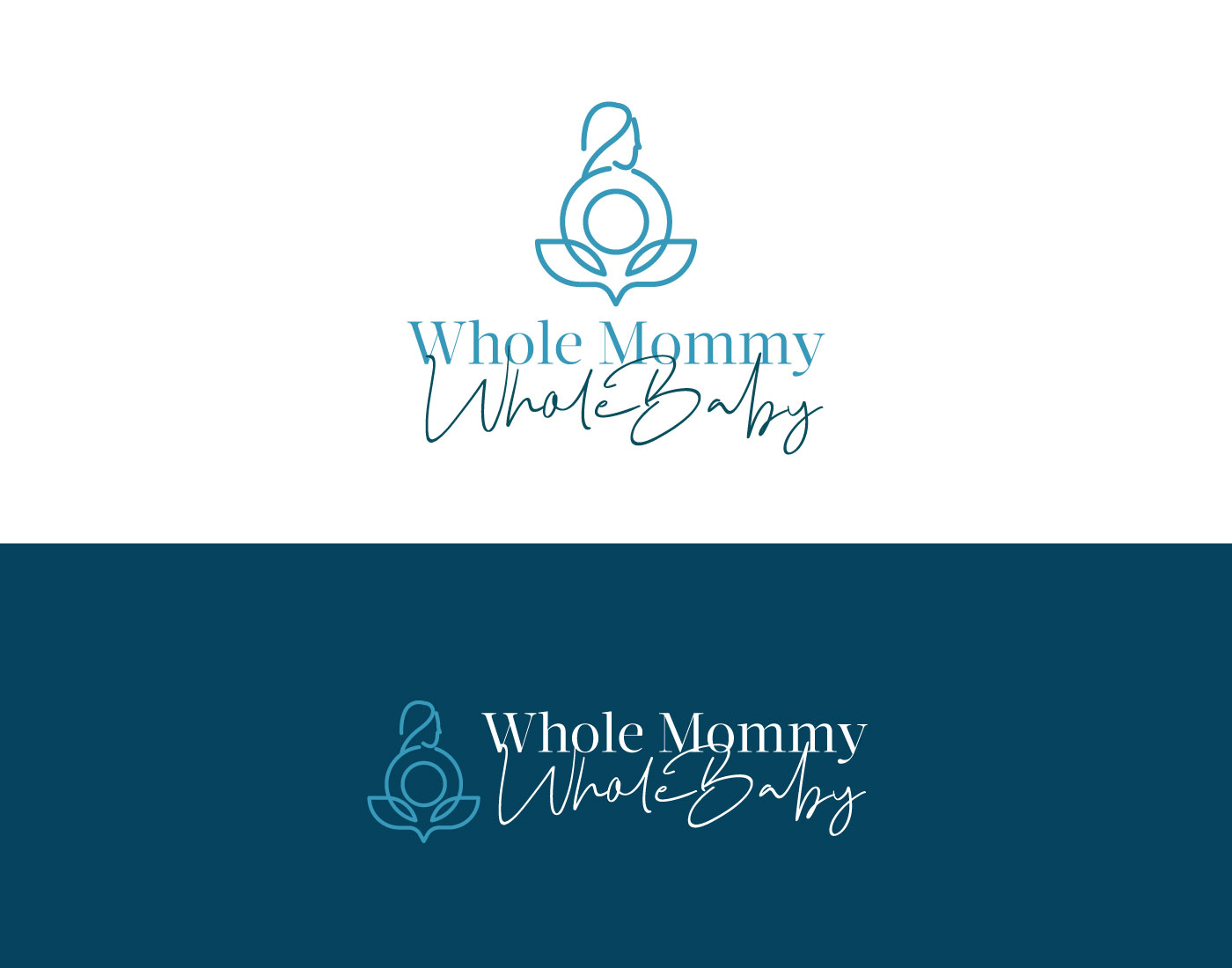 Logo Design by Farhad Kreative for Whole Mommy Whole Baby | Design #29886857