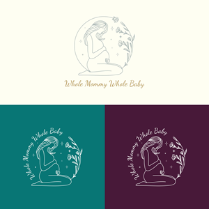 Logo-Design von aenjaye für Whole Mommy Whole Baby | Design #29909504