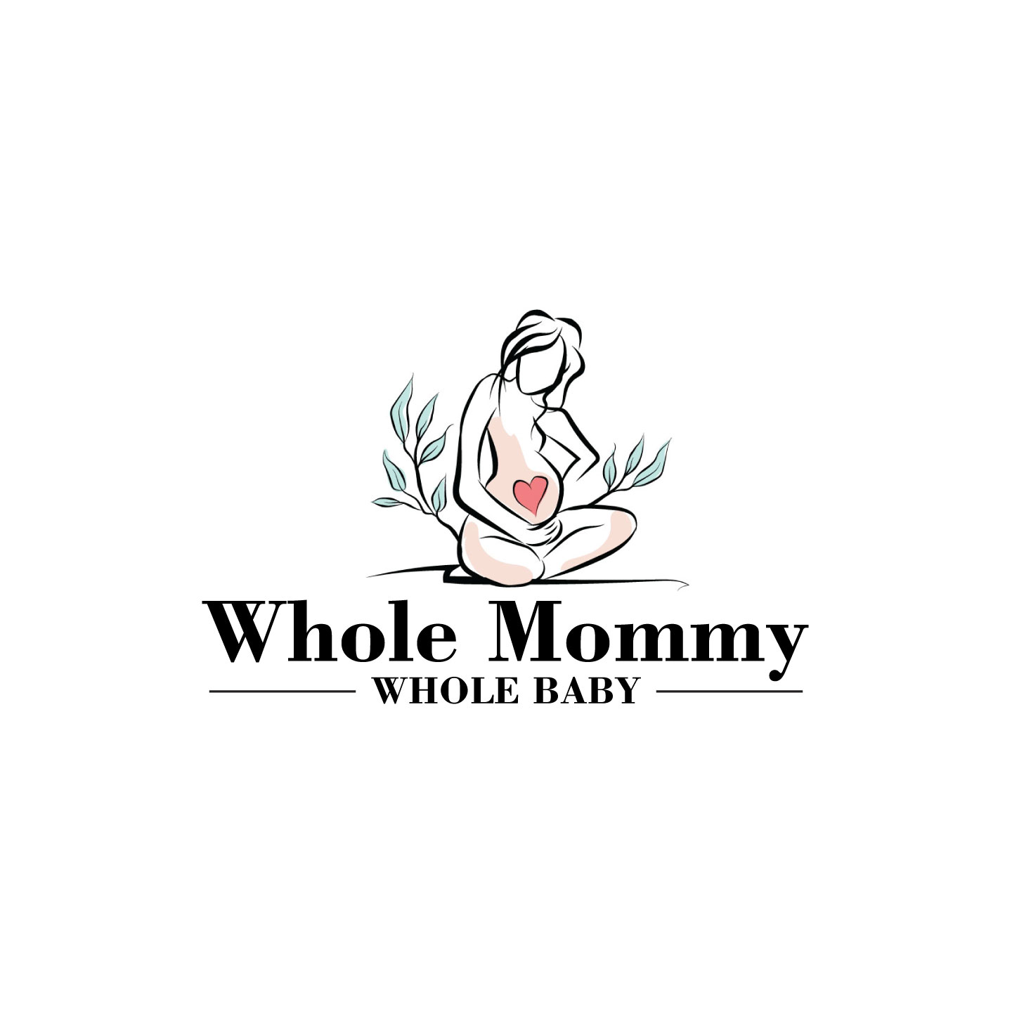 Logo Design by DesignHour for Whole Mommy Whole Baby | Design #29899706