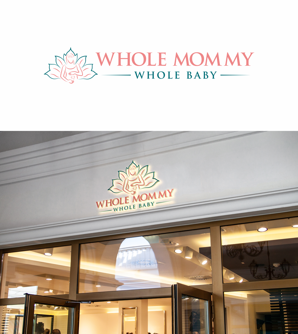Design de Logo par Alb@ri pour Whole Mommy Whole Baby | Design #29903355
