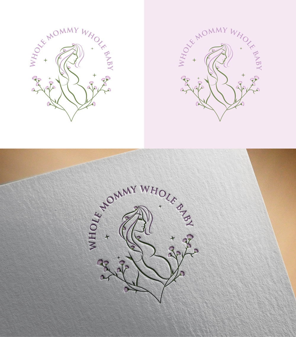 Diseño de Logo por RA-bica para Whole Mommy Whole Baby | Diseño #29898893