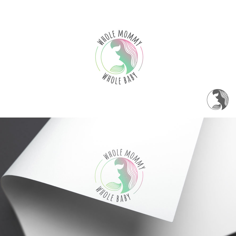 Logo Design by Trident for Whole Mommy Whole Baby | Design #29894816