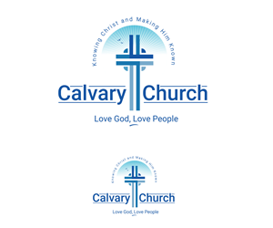 Logo Design by Paint-Tools for Calvary Baptist Church | Design: #29886075