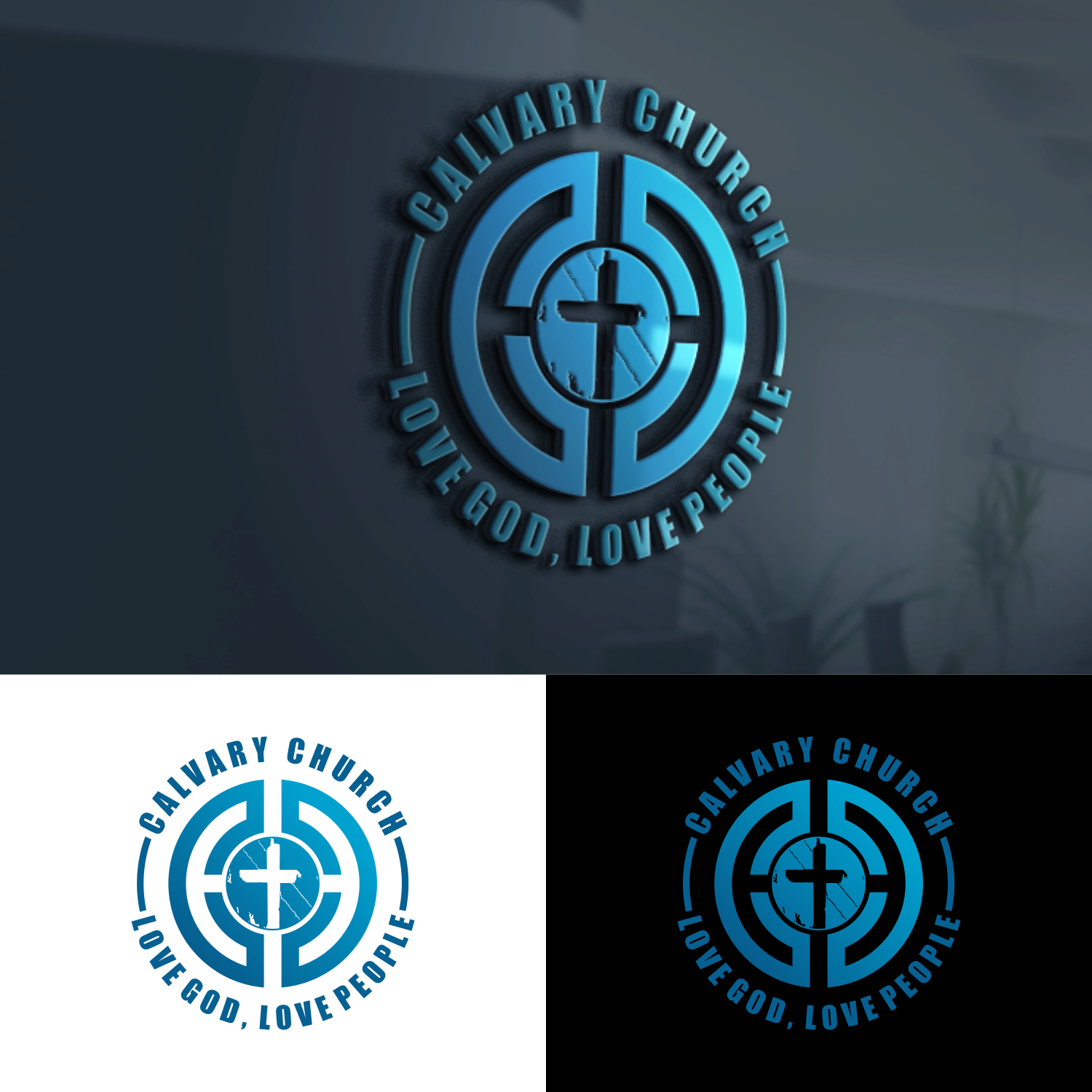 Logo Design by semarco for Calvary Baptist Church | Design #29891191