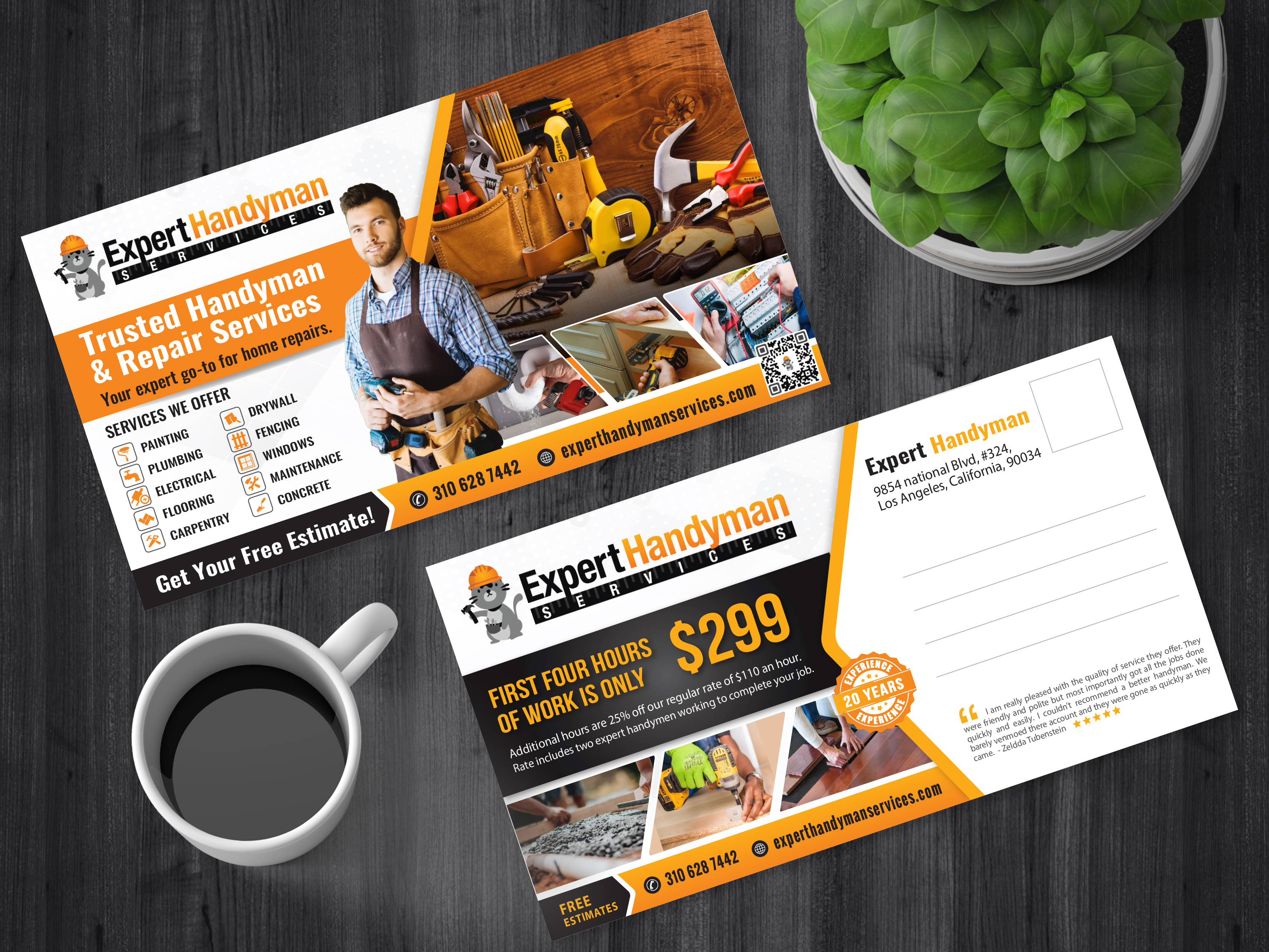 Postcard Design by alex989 for this project | Design #29885786