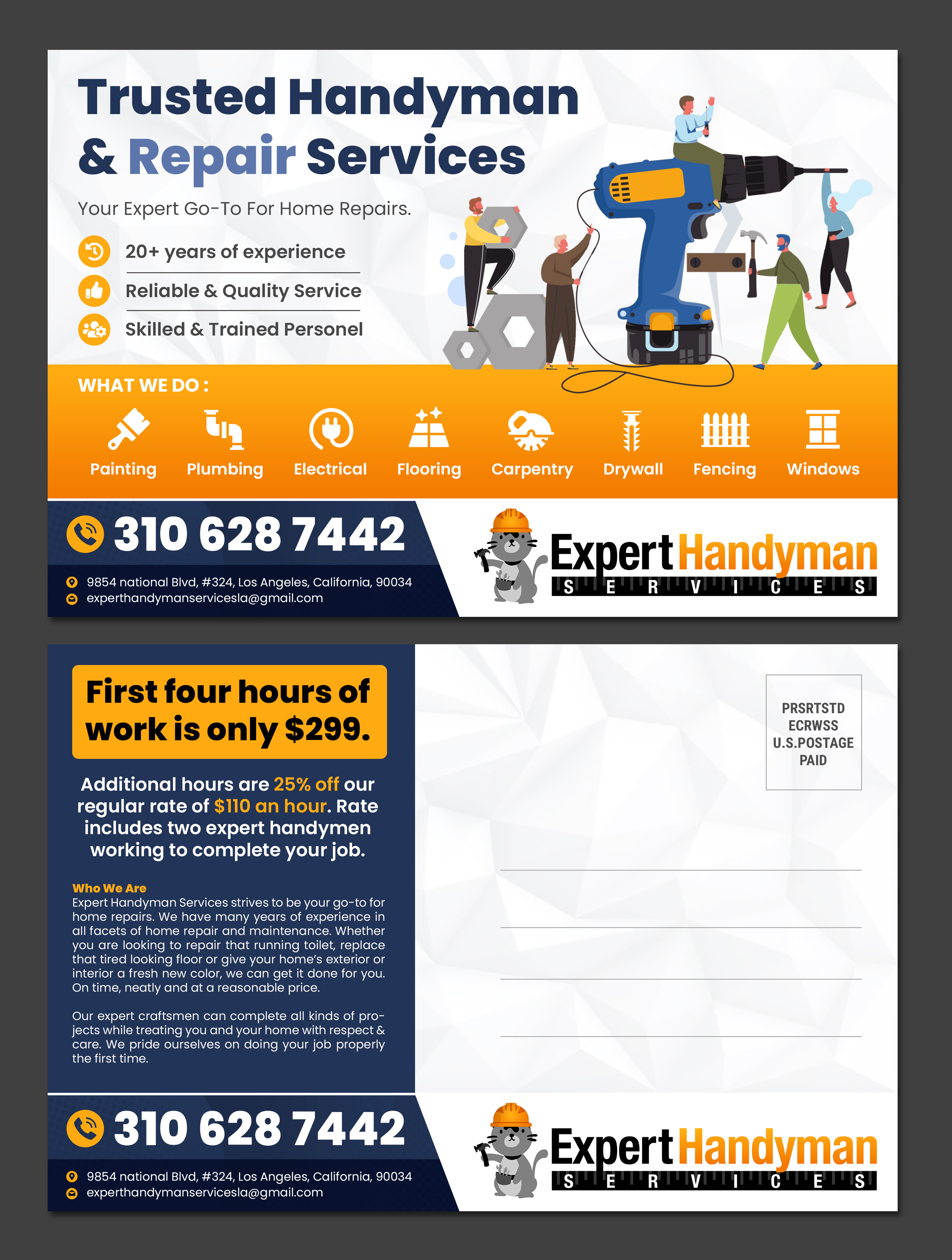 Postcard Design by SAI DESIGNS for this project | Design #29888807