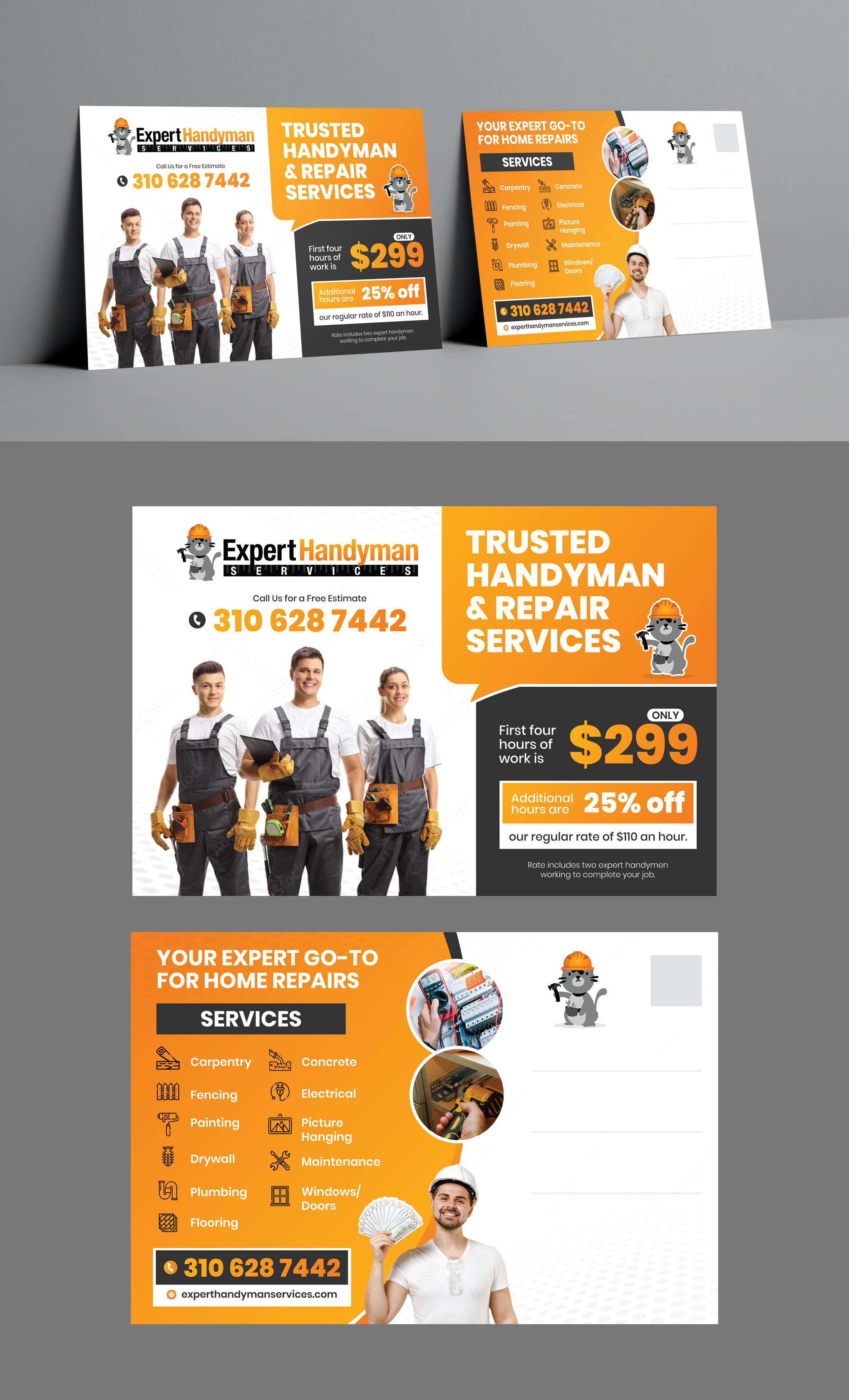 Postkarten-Design von vcreatived für dieses Projekt | Design #29886465
