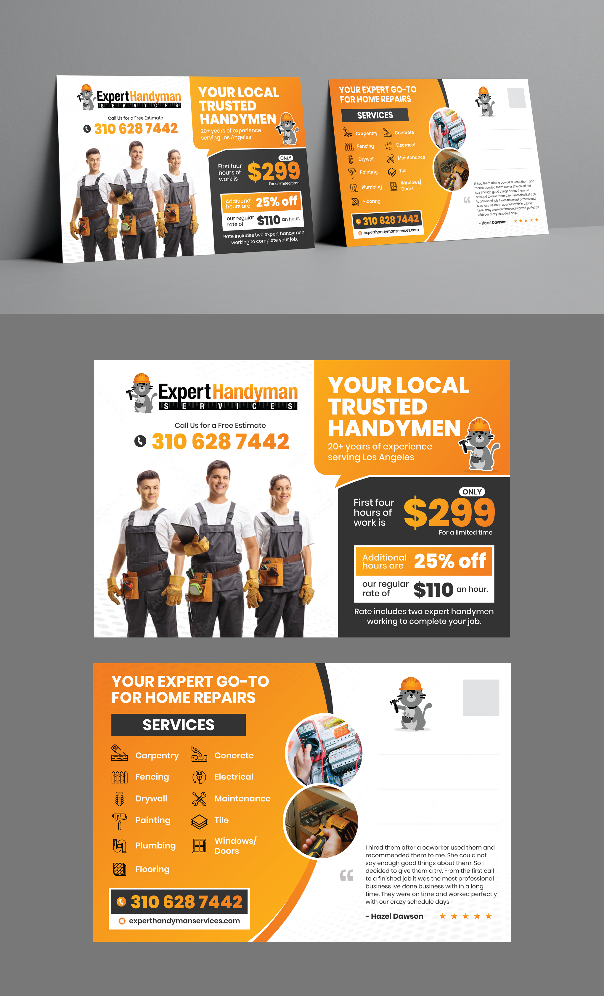 Postcard Design by vcreatived for this project | Design #29924002