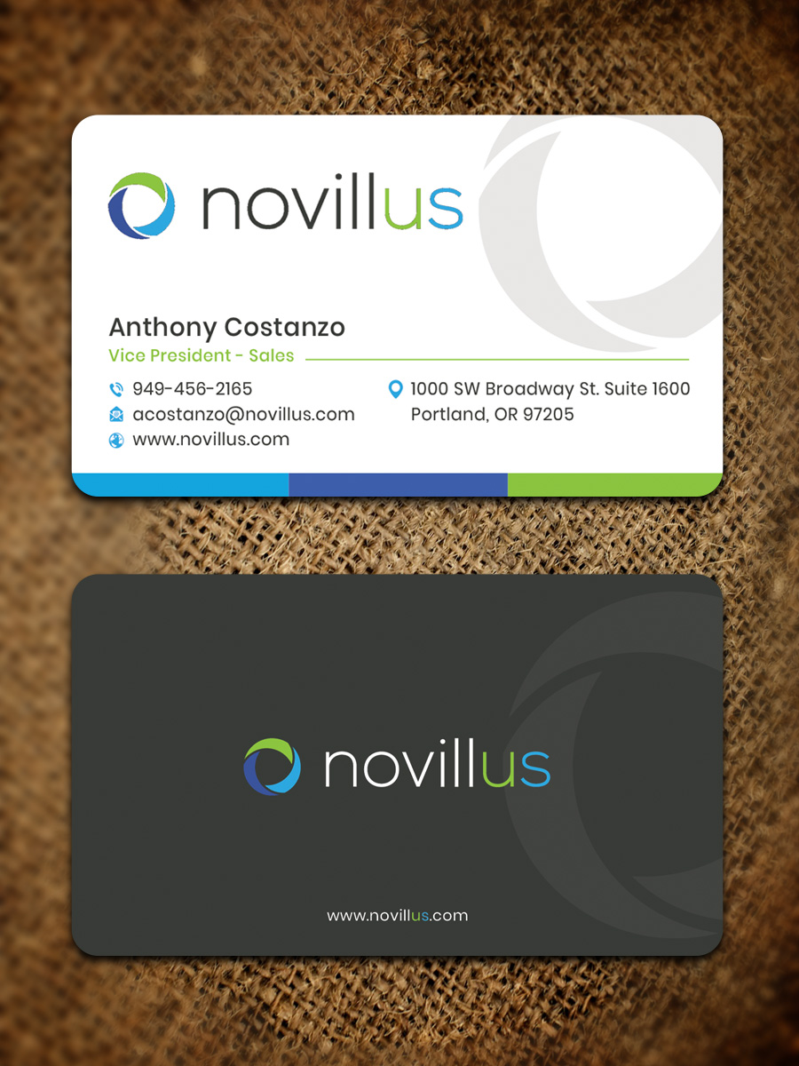 Business Card Design by Sandaruwan for Novillus, LLC | Design #29890047