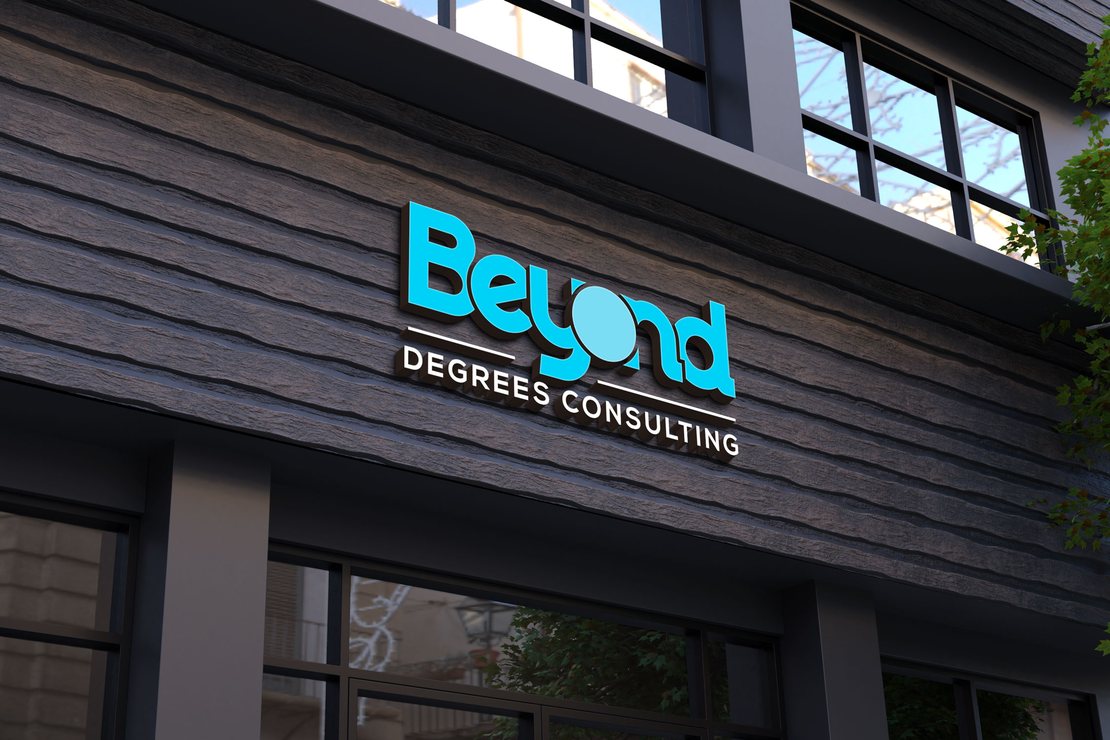 Logo Design by Kavth for Bey°nd Consulting  | Design #29942497