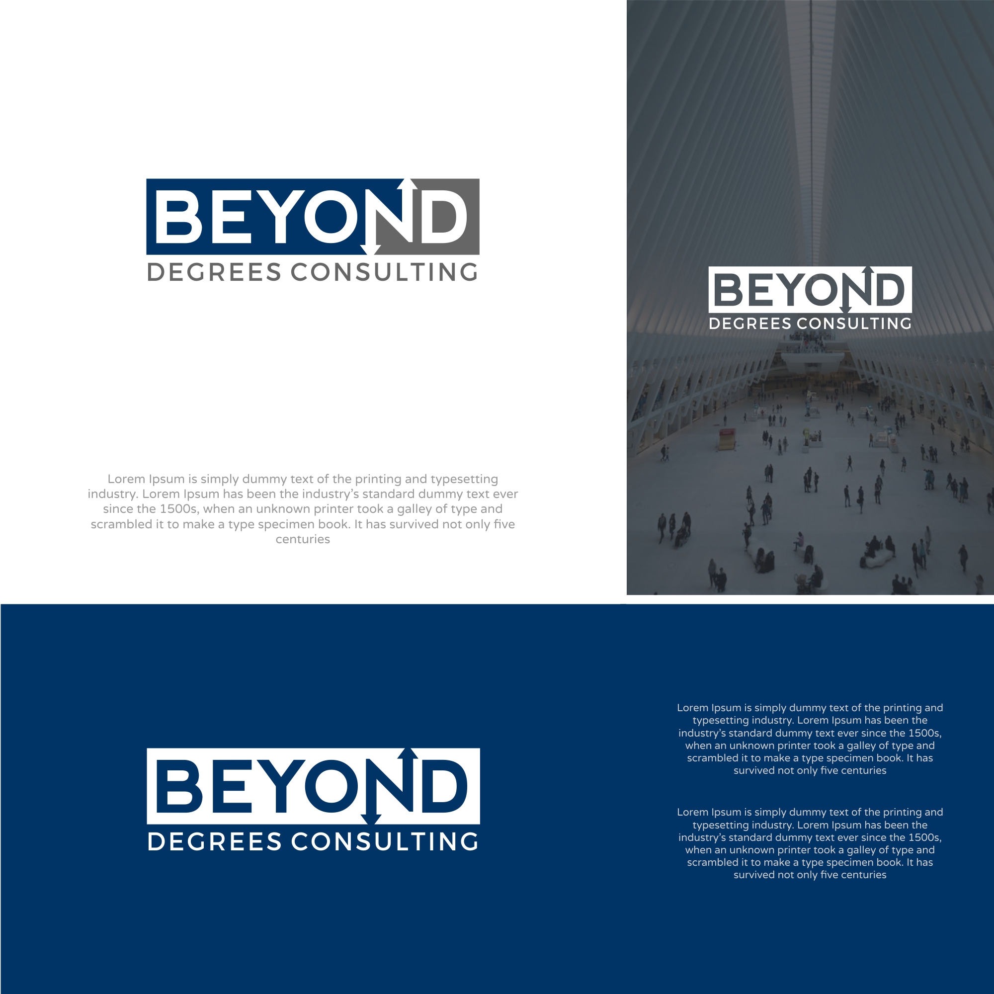 Logo Design by SigmaStudio for Bey°nd Consulting  | Design #29886247