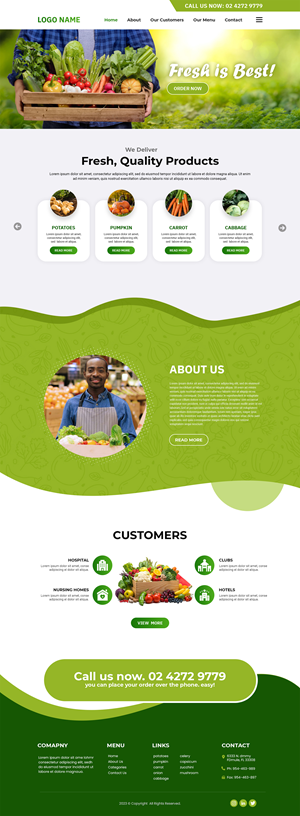 Web Design by MAHABA for The Potato Group Pty Ltd | Design: #29900051
