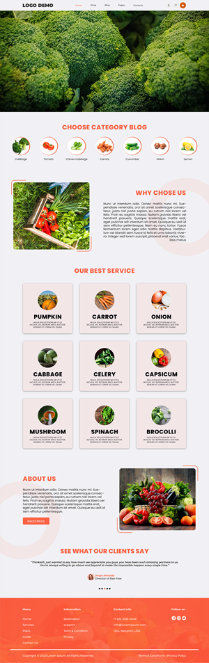 Web Design by Thinkssoft for The Potato Group Pty Ltd | Design: #29905207