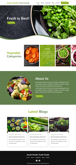 Web Design by pb for The Potato Group Pty Ltd | Design: #29894470