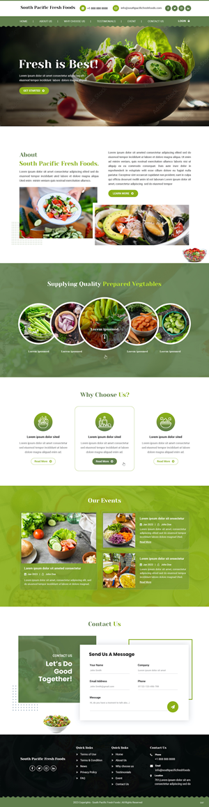 Web Design by pb for The Potato Group Pty Ltd | Design: #29894471