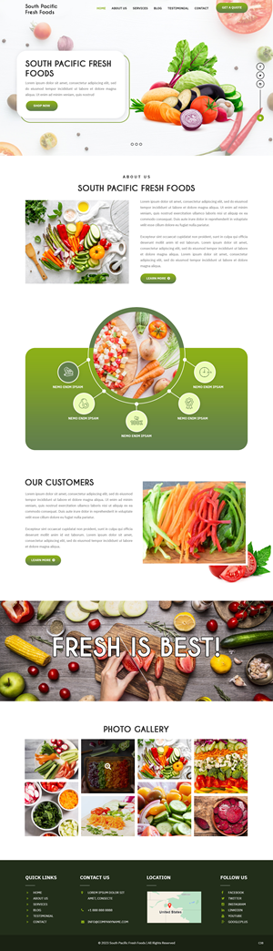 Web Design by pb for The Potato Group Pty Ltd | Design: #29905667