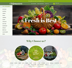Web Design by Titan Eagle for The Potato Group Pty Ltd | Design: #29909933