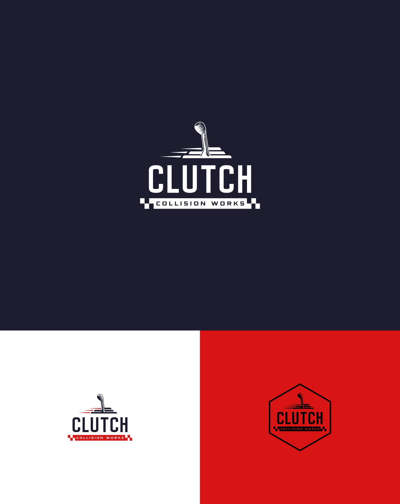 Logo Design by syra1233 for Clutch Collision Works | Design #29897128