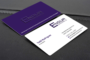 Business Card Design by Designer Mamun for Endur Contractors, LLC | Design #29888418