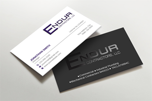 Design de Carte de Visite par LAXMI DESIGNHUB pour Endur Contractors, LLC | Design : #29891890