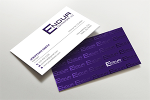 Design de Carte de Visite par LAXMI DESIGNHUB pour Endur Contractors, LLC | Design : #29891893