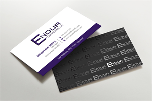 Design de Carte de Visite par LAXMI DESIGNHUB pour Endur Contractors, LLC | Design : #29891897