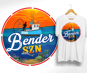 T-shirt Design by Md. Humayun for Bender  | Design #29911076