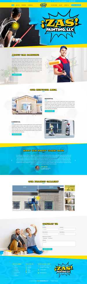 Web Design by Titan Eagle for this project | Design: #29909276