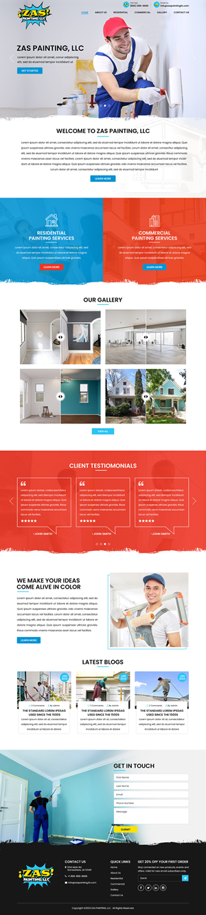 Web Design by Titan Eagle for this project | Design: #29967394
