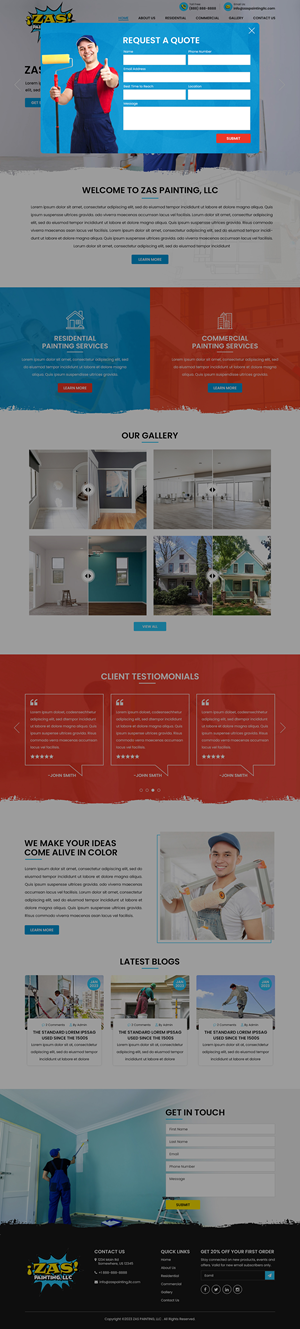 Web Design by Titan Eagle for this project | Design: #29967395