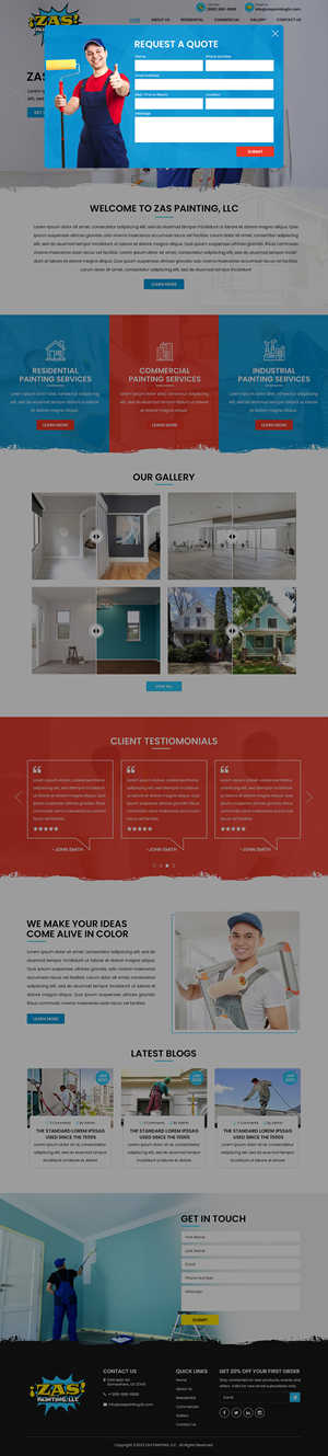 Web Design by Titan Eagle for this project | Design: #30020102