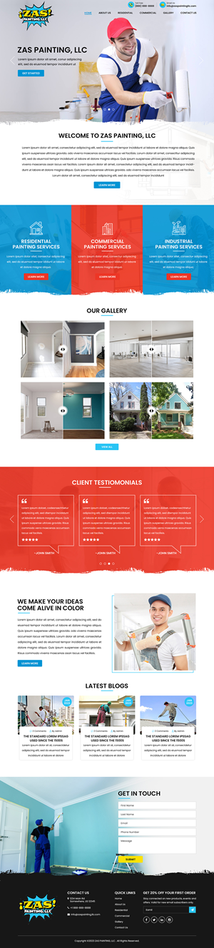 Web Design by Titan Eagle for this project | Design: #30020103