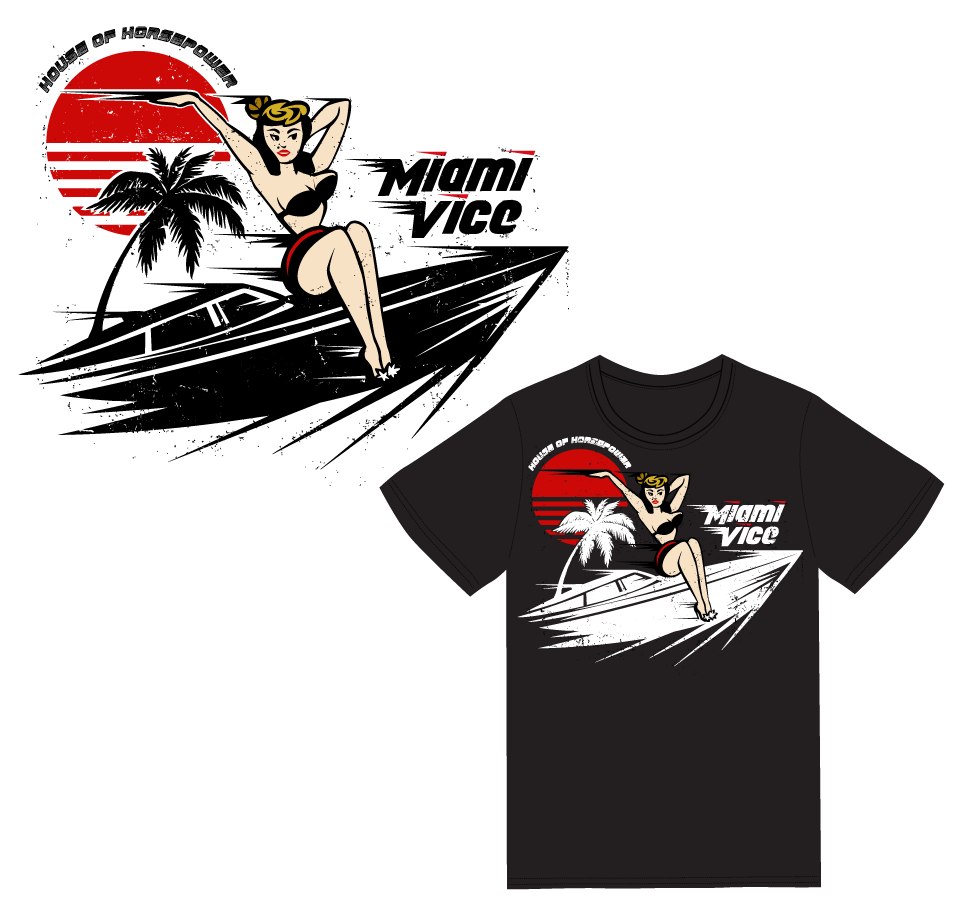 Diseño de Camiseta por Enz67 para House of Horsepower | Diseño #29966823