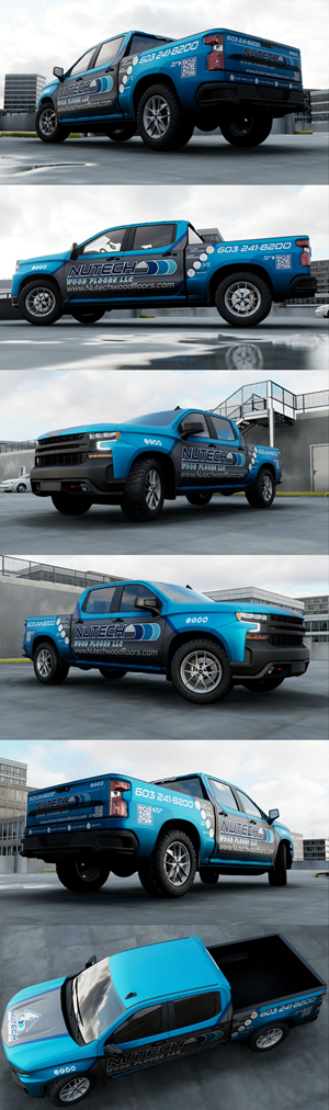 Car Wrap Design by VEDG for Nutech Wood Floors | Design: #29911489
