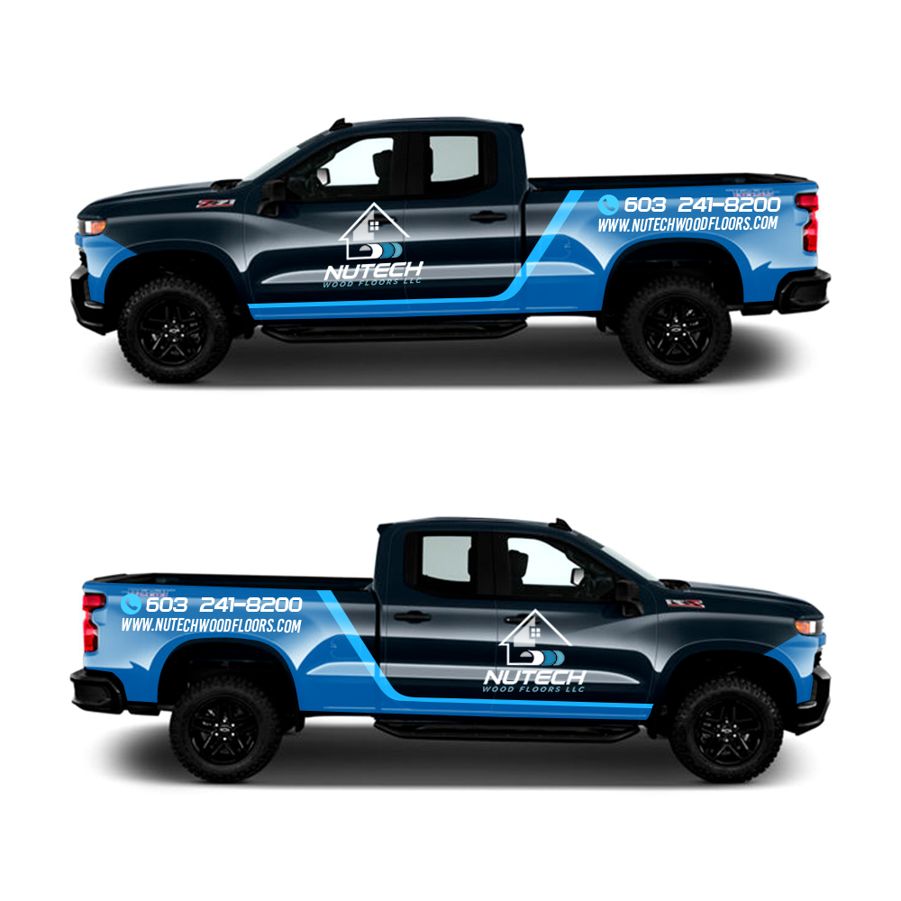 Car Wrap Design by WellDesign for Nutech Wood Floors | Design #29906538