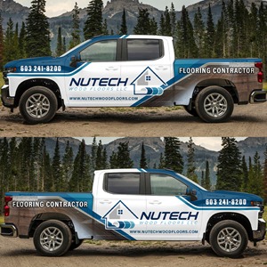 Car Wrap Design by aabirk09 for Nutech Wood Floors | Design #29914216