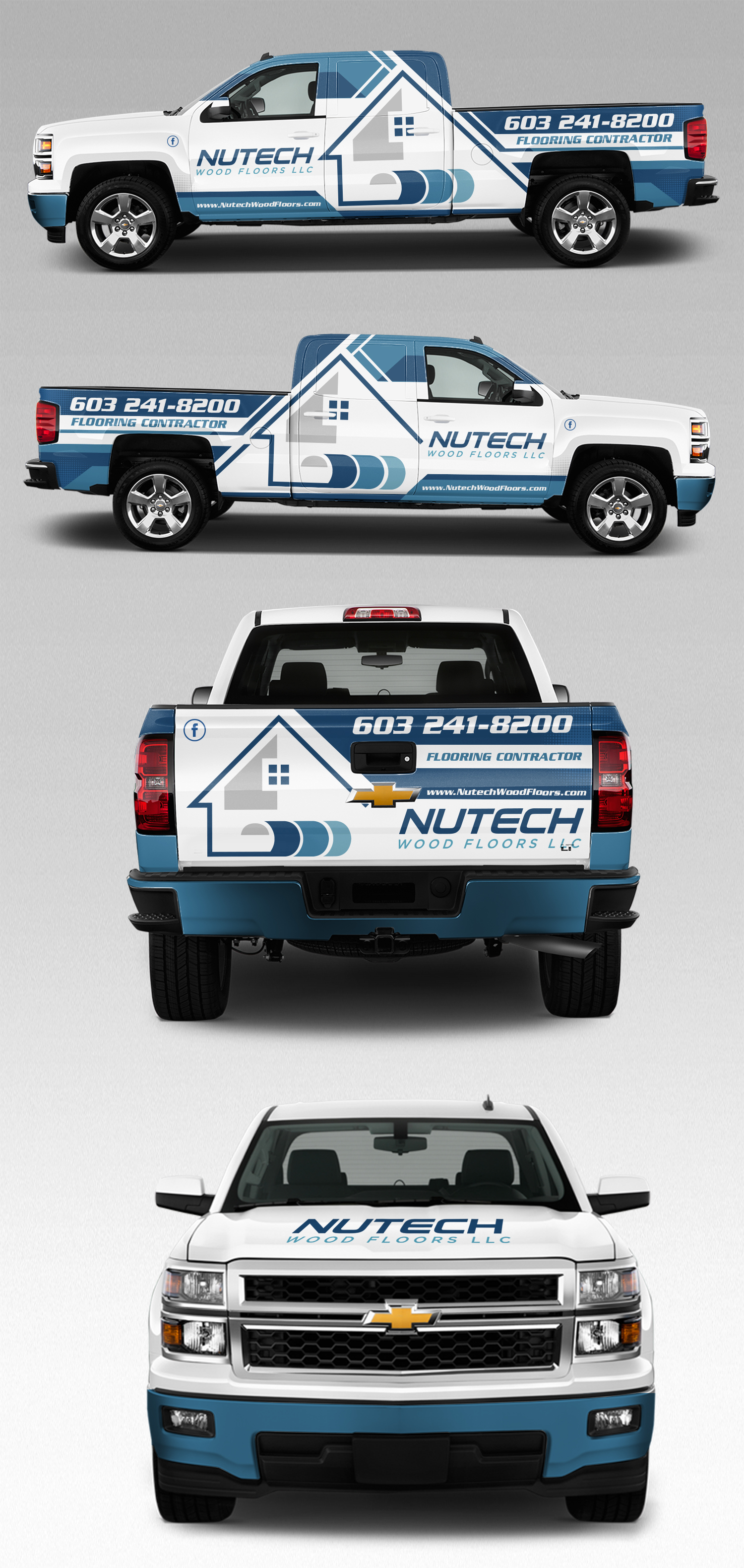 Car Wrap Design by dedenambrol for Nutech Wood Floors | Design #29918061