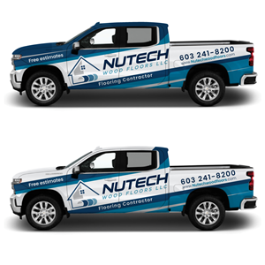 Car Wrap Design by Yoga Tri for Nutech Wood Floors | Design: #29907937