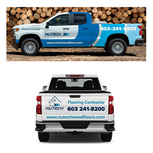 Car Wrap Design by Mulugeta for Nutech Wood Floors | Design #29906784