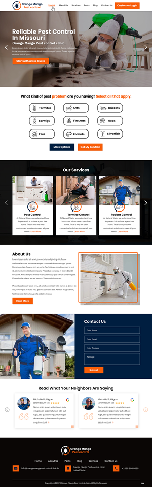Web Design by pb for this project | Design: #29894461